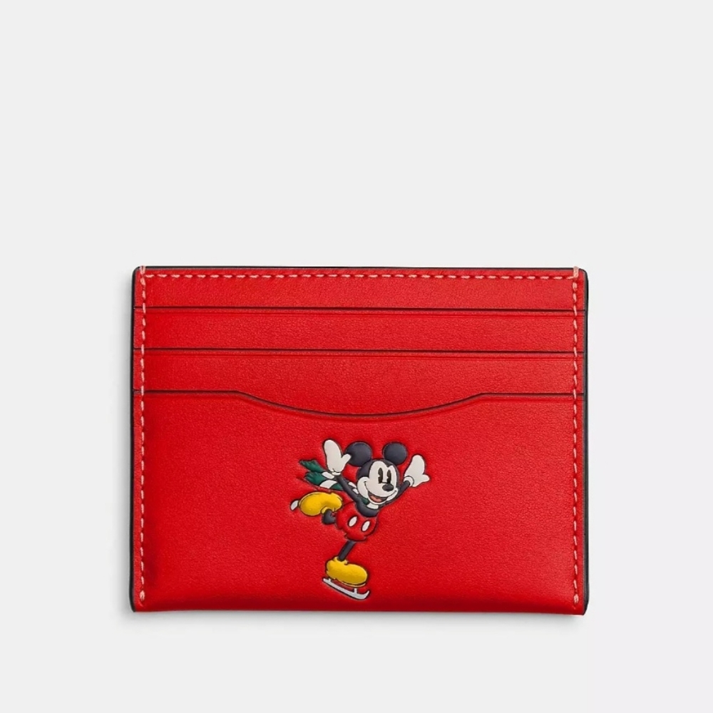 Coach × Disney Slim ID Card Case